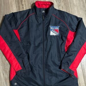 New York Rangers NHL Men’s Full Zip Storm Tech Jacket Size XL